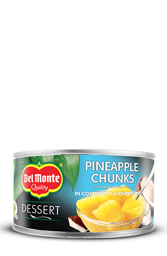 Pineapple Chunks in Coconut Flavoured Syrup